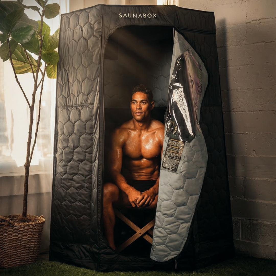 SaunaBox Pulse PRO Infrared Sauna with Red-light Therapy