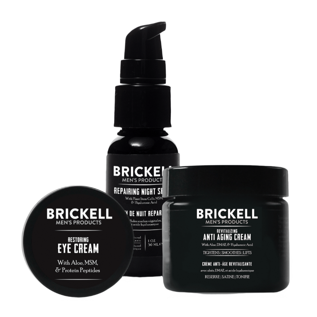 Brickell Advanced Anti Aging Routine