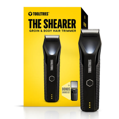 Tooletries The Shearer Groin & Body Hair Trimmer Black