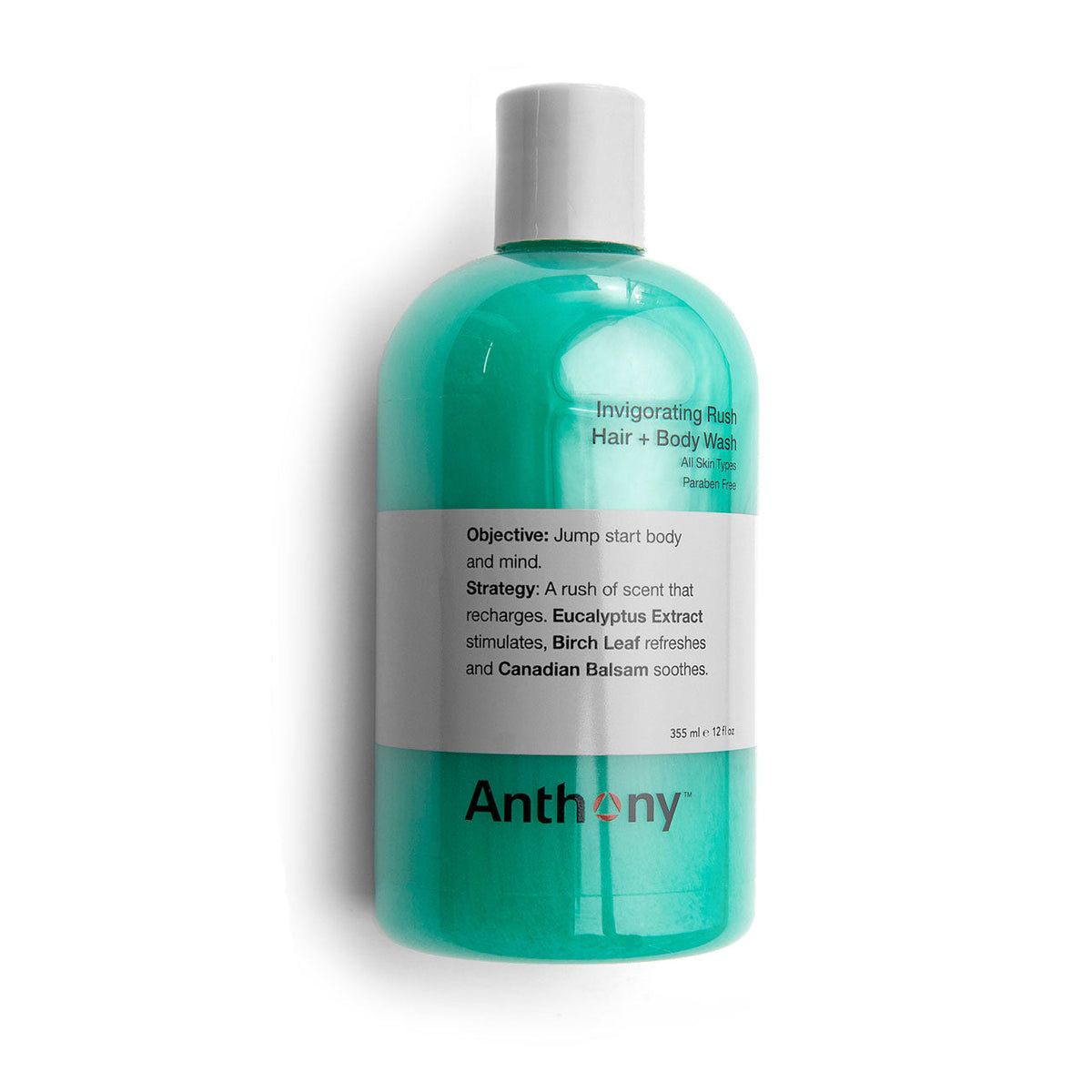 Anthony Invigorating Hair & Body Wash 12oz