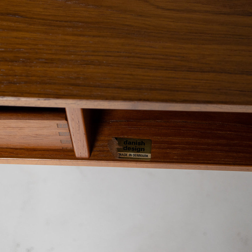 Peter Lovig Mid Century Danish Teak Flip Top Desk