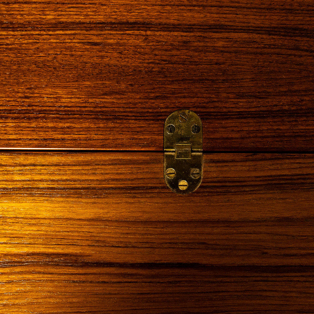 Peter Lovig Mid Century Danish Teak Flip Top Desk