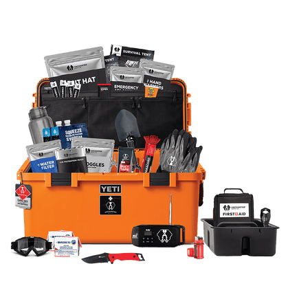Uncharted Supply x Yeti 60L Basecamp Survival Kit