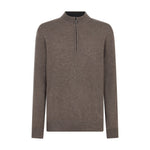 Asher Golf Sero Cashmere Quarter Zip - Falcon