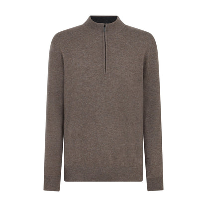 Asher Golf Sero Cashmere Quarter Zip Falcon