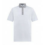 Asher Golf Traverse Polo - Heather Grey