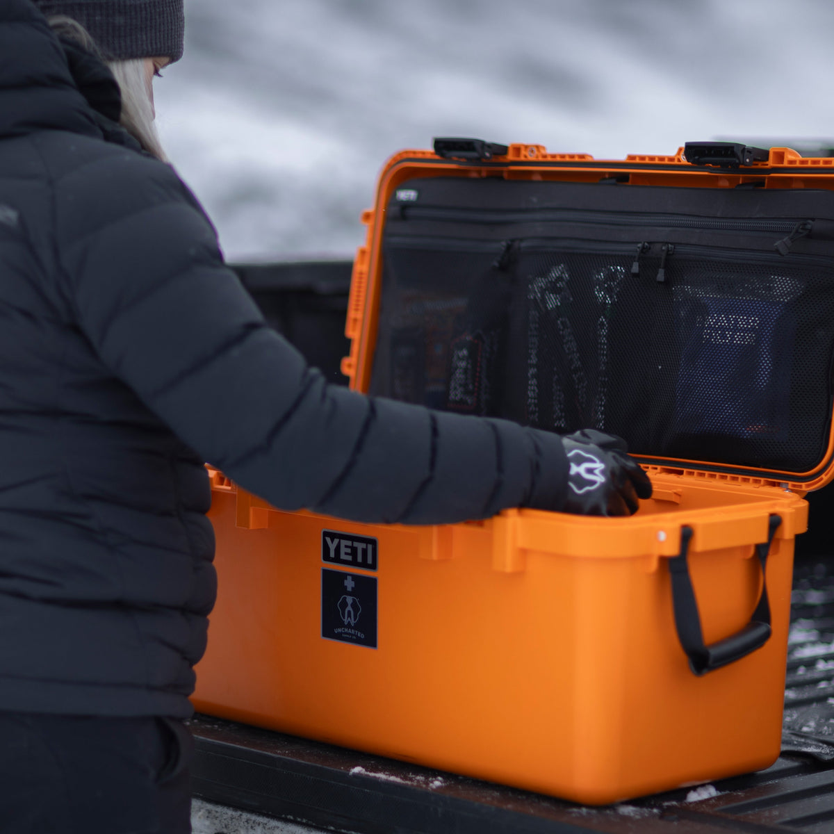 Uncharted Supply x Yeti 60L Basecamp Survival Kit