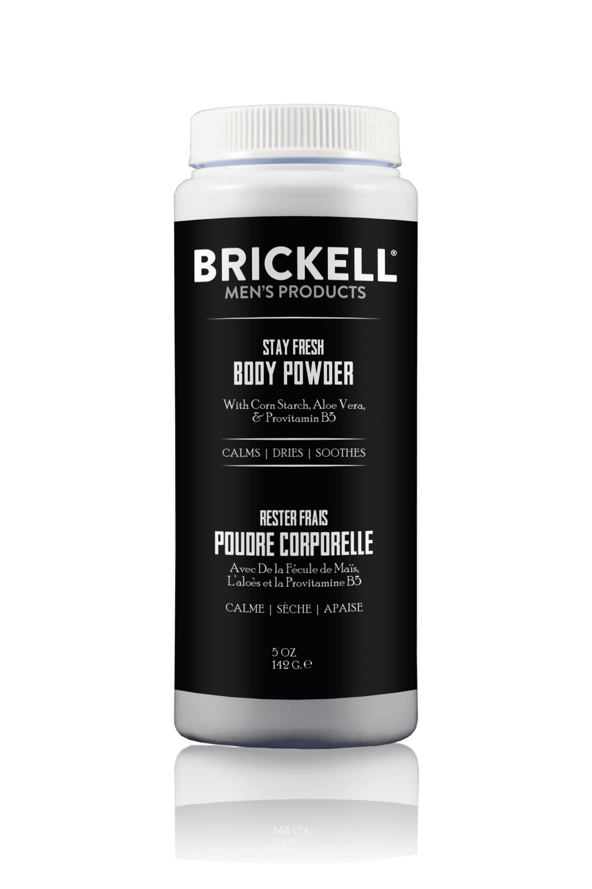 Brickell Stay Fresh Body Powder 5 oz