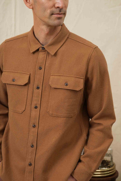 Bridge & Burn Pointer Overshirt / Camel