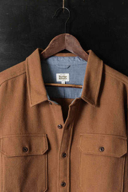 Bridge & Burn Pointer Overshirt / Camel