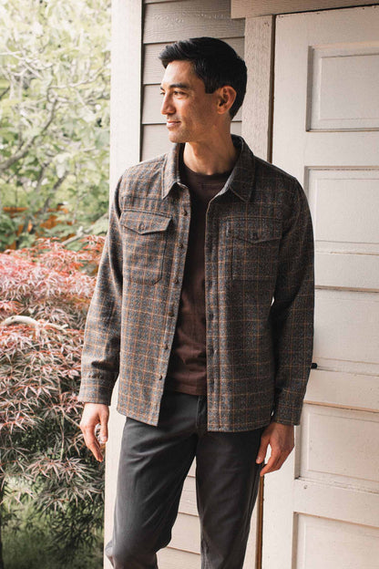Bridge & Burn Fielding Shirt Jacket / Hearth Plaid