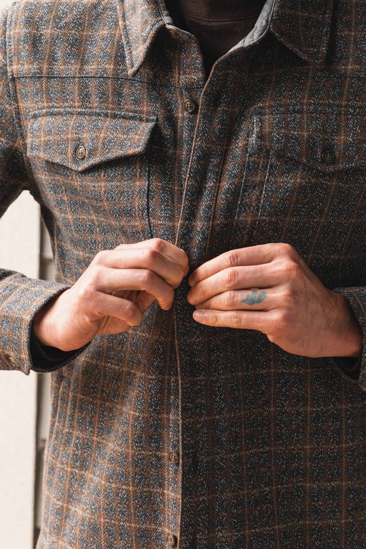 Bridge & Burn Fielding Shirt Jacket / Hearth Plaid