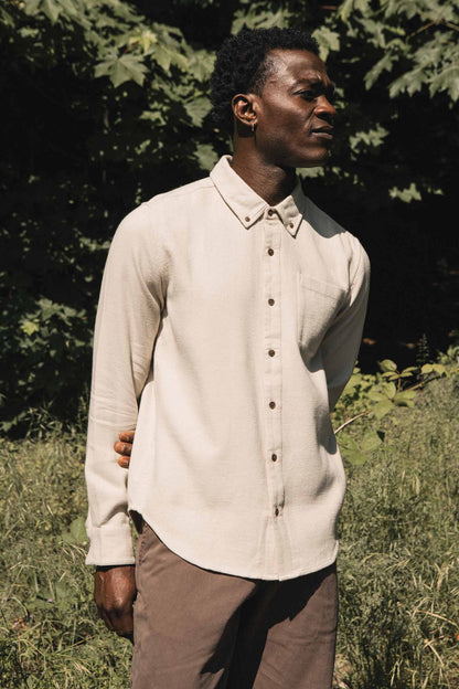 Bridge & Burn Sutton Slim Shirt / Fawn Flannel