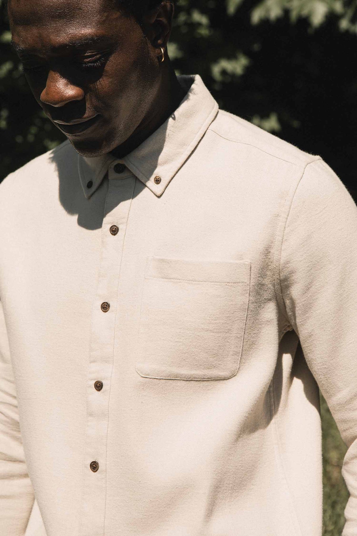 Bridge & Burn Sutton Slim Shirt / Fawn Flannel