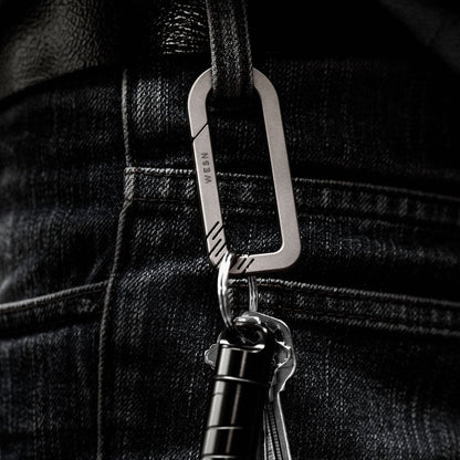 WESN The CB Titanium Carabiner