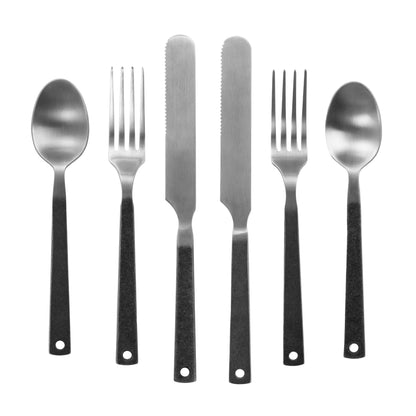 BareBones Flatware Set Polished
