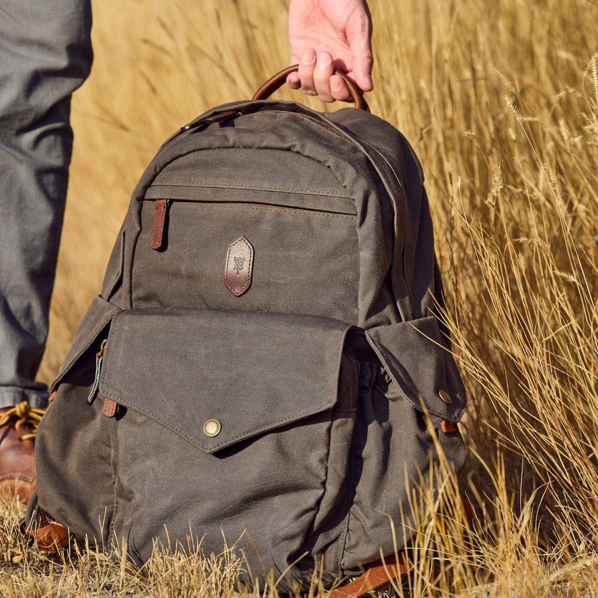 Tom Beckbe Canvas Backpack