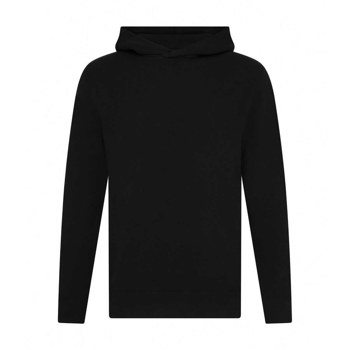 Asher Golf Sero Cashmere Hoodie Black
