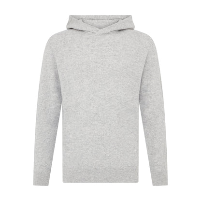 Asher Golf Sero Cashmere Hoodie Heather Grey