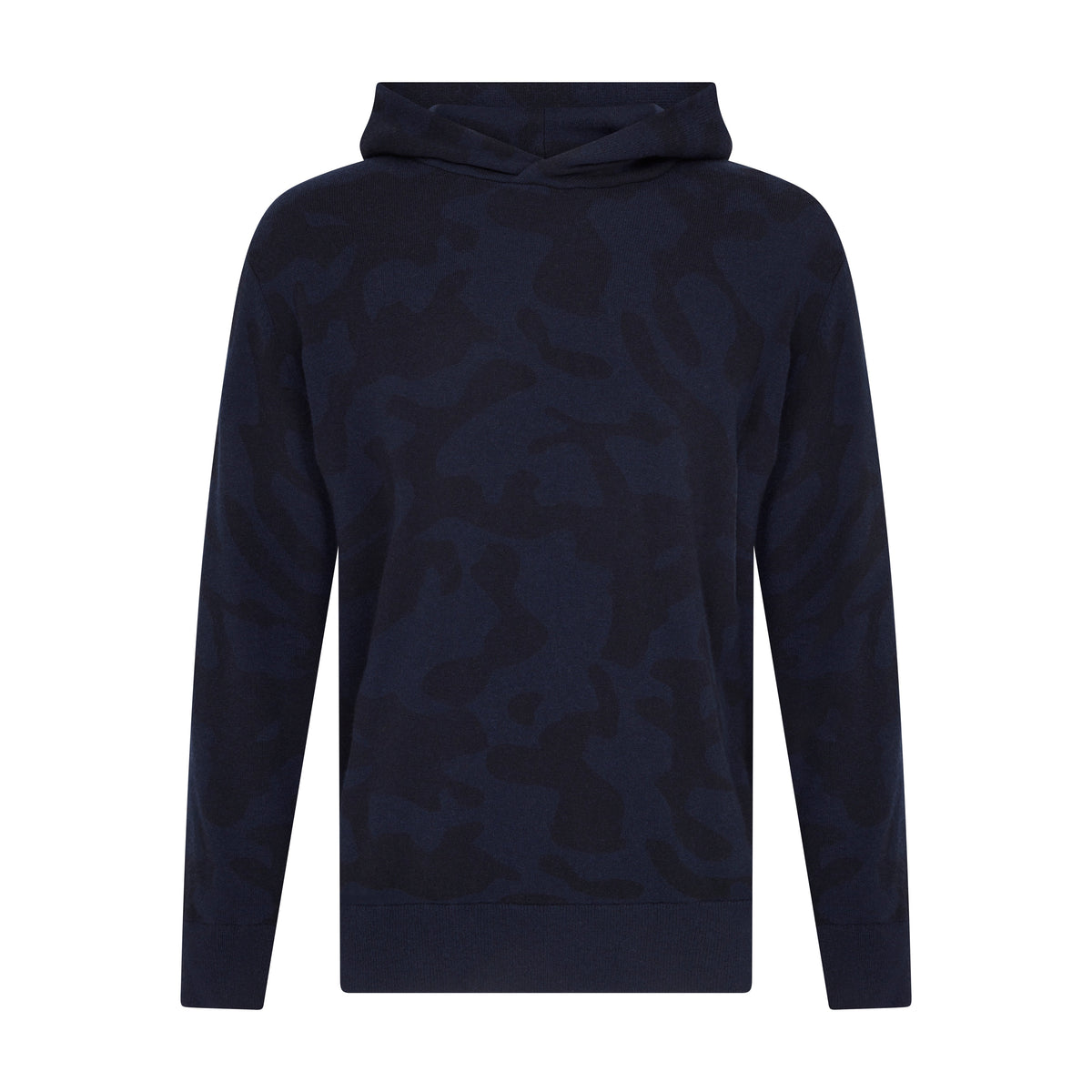 Asher Golf Sero Cashmere Hoodie Navy Camo