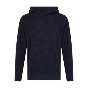 Asher Golf Sero Cashmere Hoodie Navy Camo
