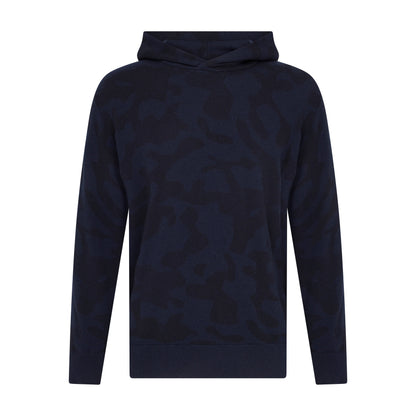 Asher Golf Sero Cashmere Hoodie Navy Camo