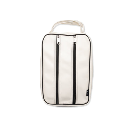 Jones Golf Classic White Shoe Bag