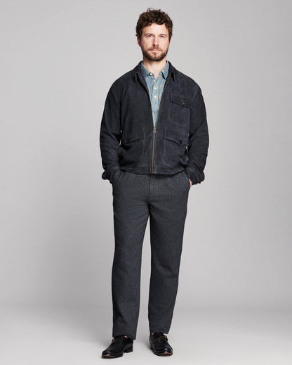 Billy Reid Suede Dutton Jacket