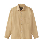 AARON LEVINE David Lynch Shirt - CAMEL