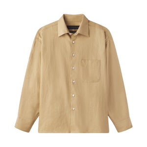AARON LEVINE David Lynch Shirt CAMEL