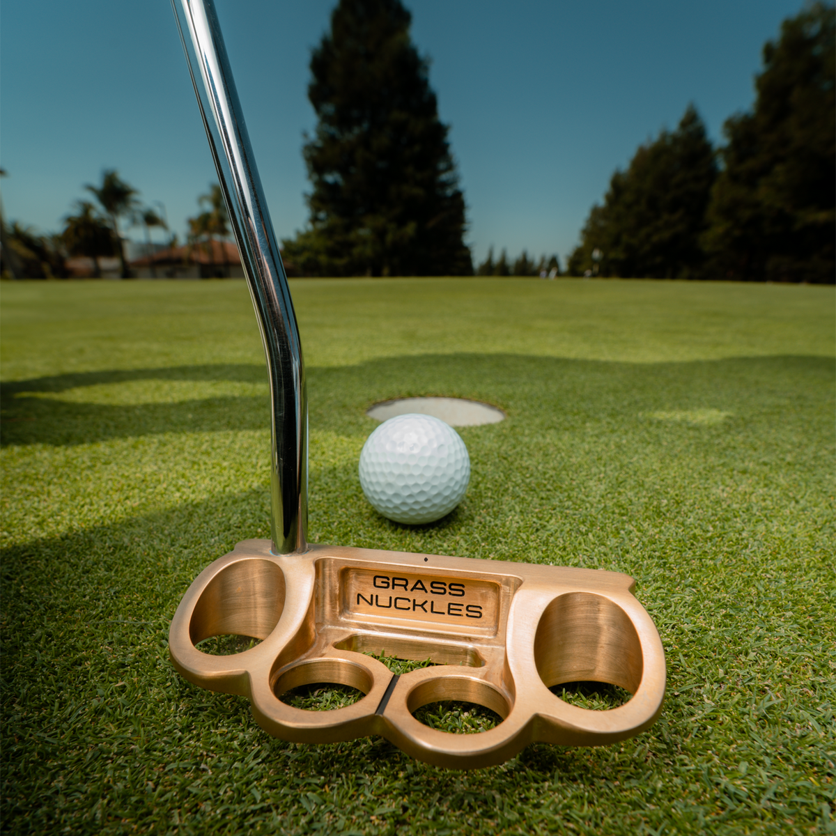 Grass Nuckles Mallet Putter