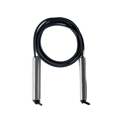 Forever Jump Rope Stainless Steel Black PVC (6mm)