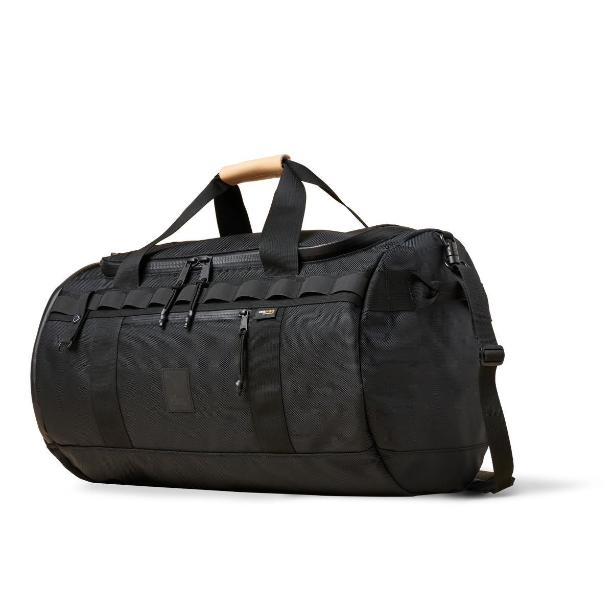The Brown Buffalo Duffalo Duffle Bag Ballistic Black