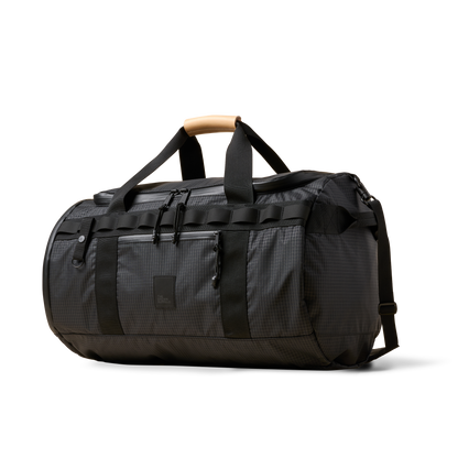The Brown Buffalo Duffalo Duffle Bag Black Grid