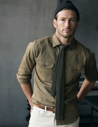 Rivay Enfield Officer's Shirt in Bronze