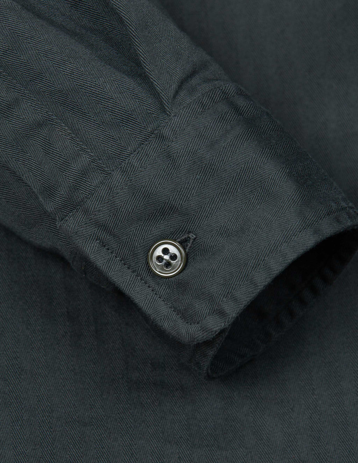 Rivay Enfield Officer's Shirt in Faded Black
