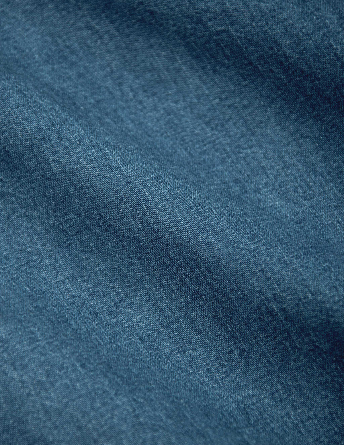 Rivay Ennis Selvedge Denim Western Shirt in Medium Wash