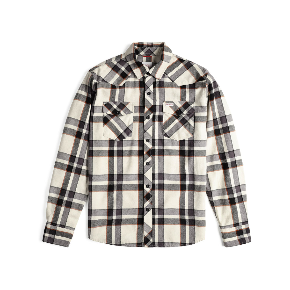 Topo Designs Mountain Shirt Bone White Multi