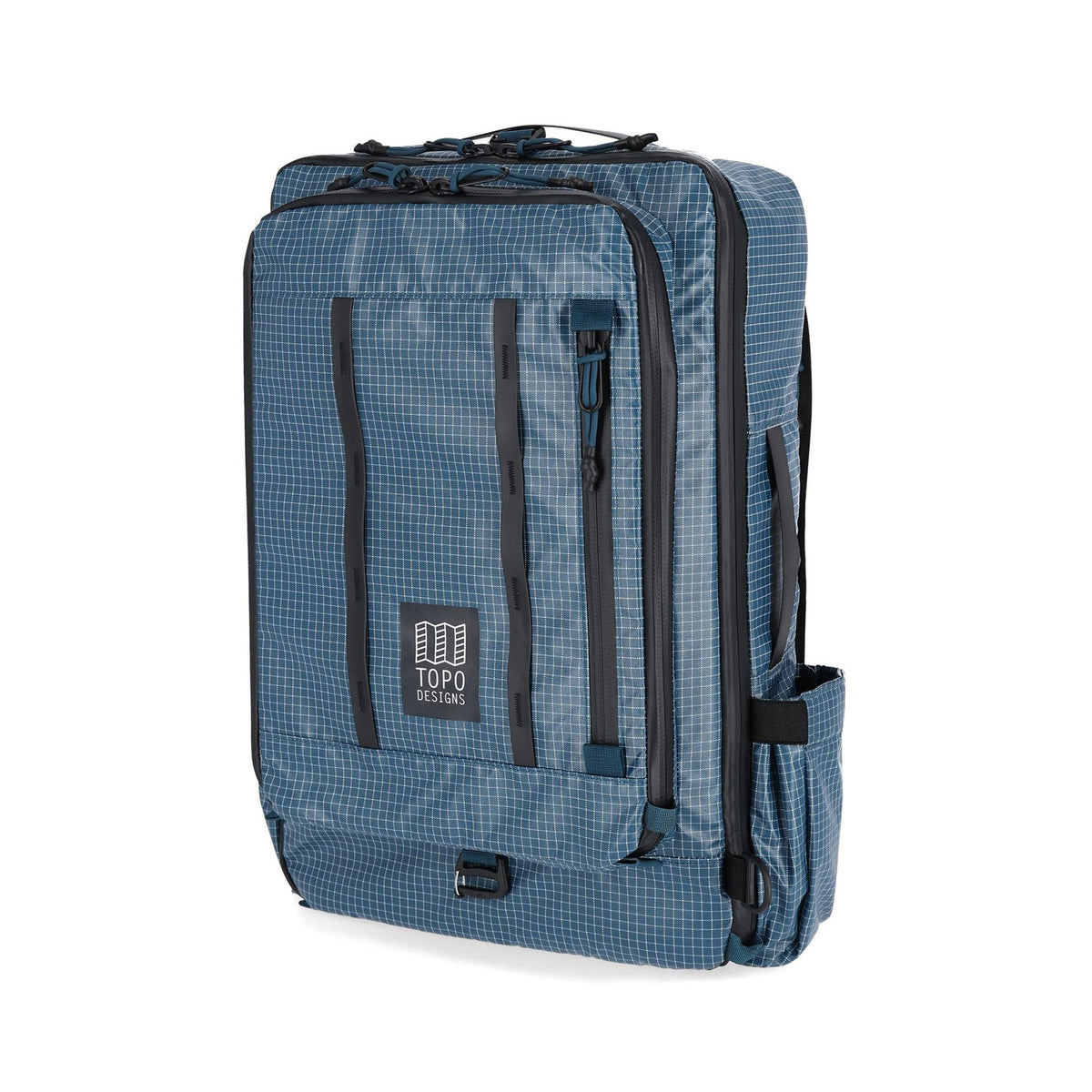 Topo Designs Apex Global Travel Bag 30L Pond Blue Grid