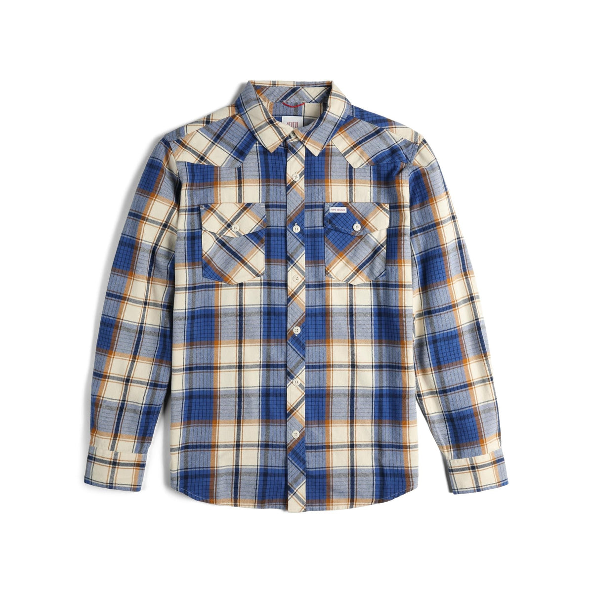 Topo Designs Mountain Shirt Midnight Cobalt Multi