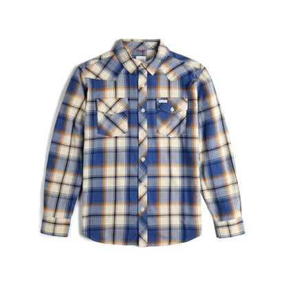 Topo Designs Mountain Shirt Midnight Cobalt Multi