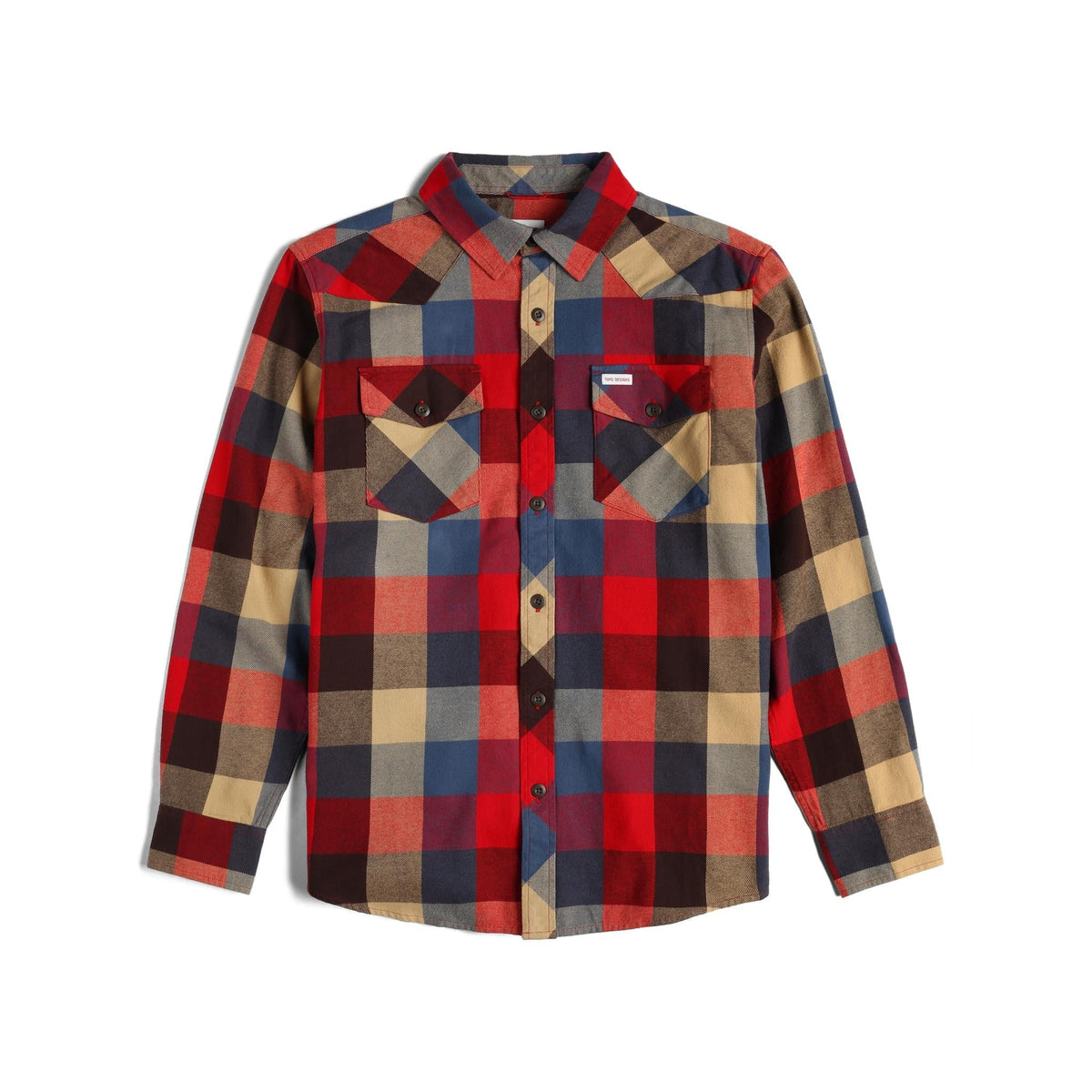 Topo Designs Mountain Shirt Salsa Multi