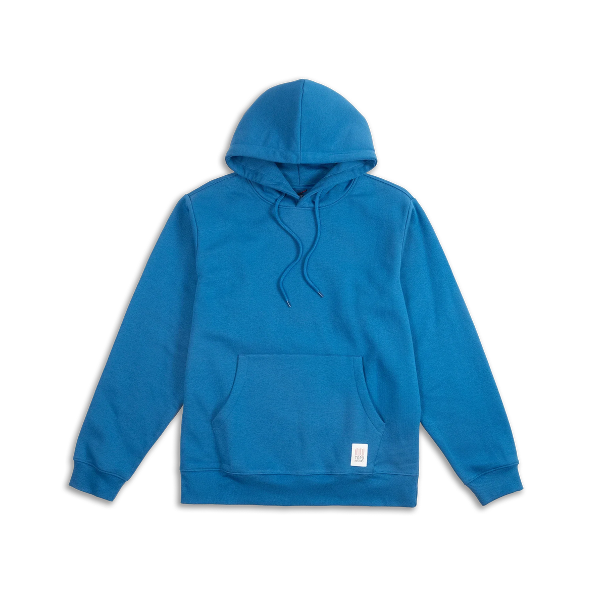 Topo Designs Alpine High Label Hoodie Classic Blue