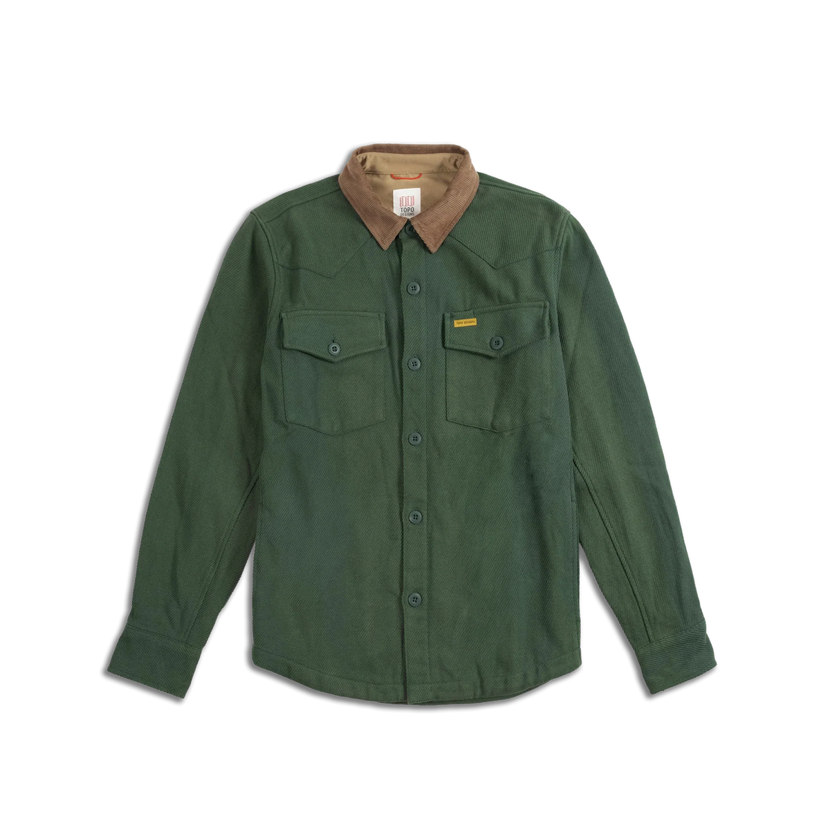 Topo Designs Mountain Shirt Jacket - Forest Forest