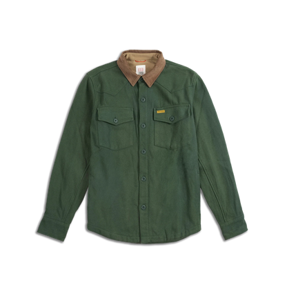 Topo Designs Mountain Shirt Jacket - Forest Forest
