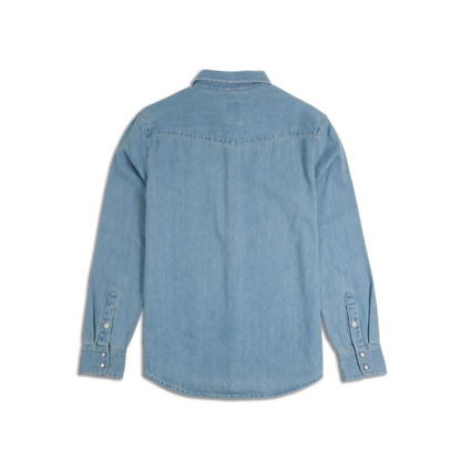 Topo Designs Mountain Shirt Long Sleeve Denim
