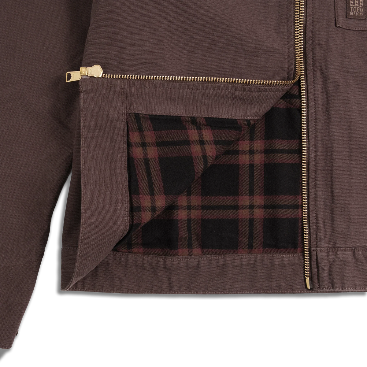 Topo Designs Mt. West Ranch Jacket - Dark Brown