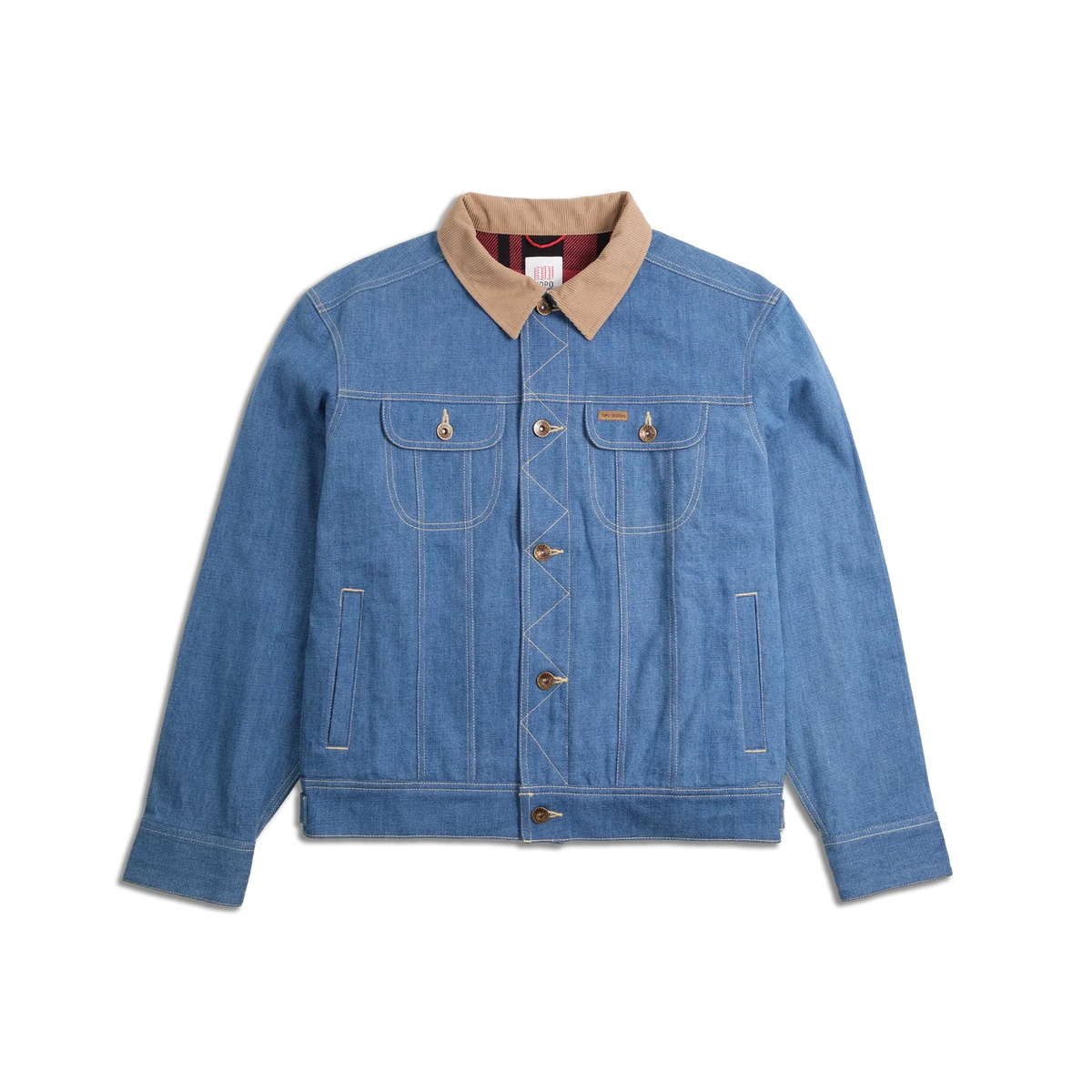 Topo Designs Mt. West Denim Trucker Jacket Antique Denim