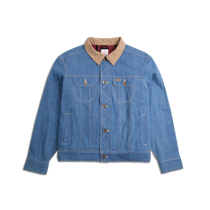 Topo Designs Mt. West Denim Trucker Jacket Antique Denim