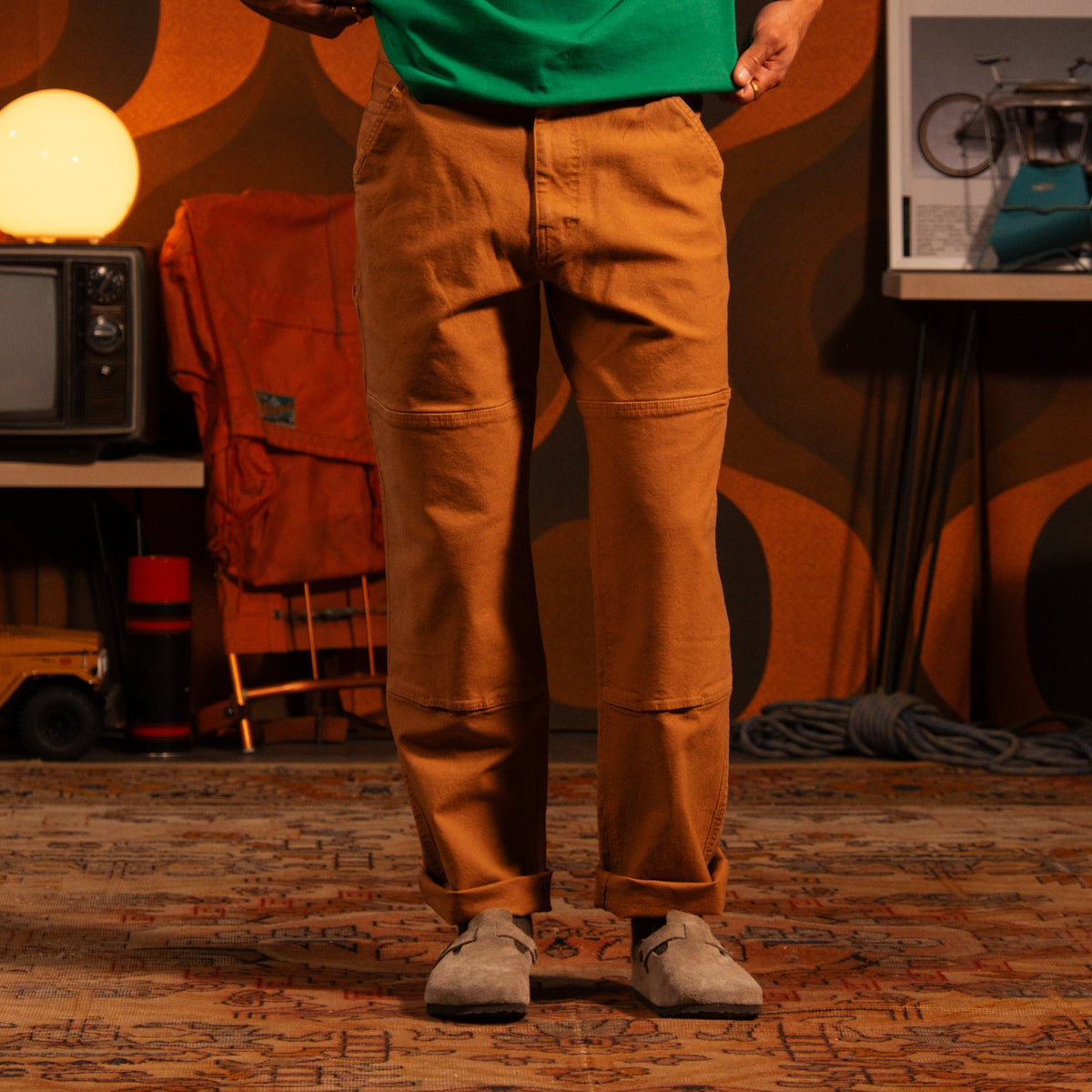 Topo Designs Utility Pants - Brown Oak
